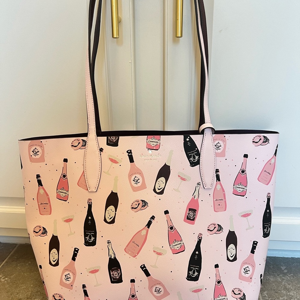 Kate Spade Shore Margareta Champagne reverse Tote